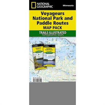 Voyageurs National Park and Paddle Routes [map Pack Bundle]