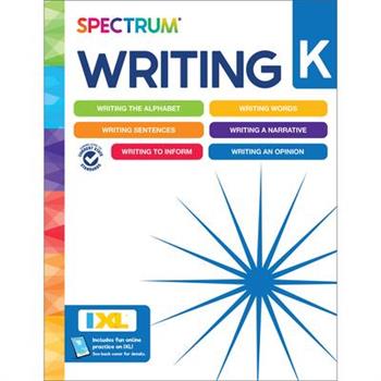 Spectrum Writing Workbook, Grade K