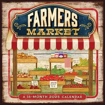 Farmer’s Market 2025 12 X 24 Inch Monthly Square Wall Calendar Featuring the Artwork of Mollie B. Plastic-Free Farmer’s Market 2025 12 X 24 Inch Monthly Square Wall Calendar Featuring the Artwork of Mollie B. Plastic-Free