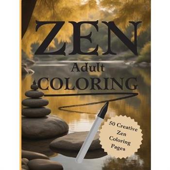 Zen Coloring Book for Adults.