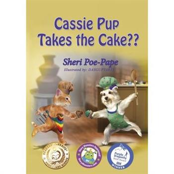 Cassie Pup Takes the Cake