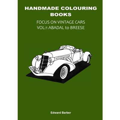 Handmade Colouring Books - Focus on Vintage Cars Vol