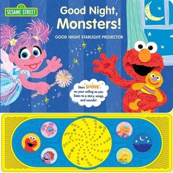 Sesame Street: Good Night, Monsters! Good Night Starlight Projector Sound Book