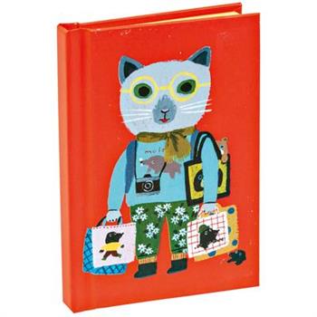 Cat Tourist Mini Notebook