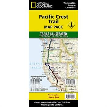 Pacific Crest Trail [map Pack Bundle]