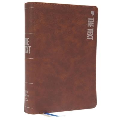 Net, the Text Bible, Leathersoft, Brown, Comfort Print