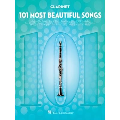 101 Most Beautiful SongsFor Clarinet