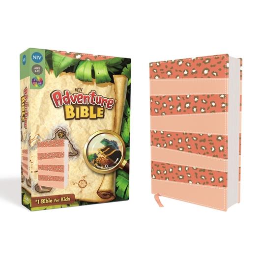 Niv, Adventure Bible, Leathersoft, Coral, Full Color