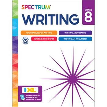 Spectrum Writing Workbook, Grade 8