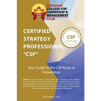 Certified Strategy Professional CSP Body of Knowledge