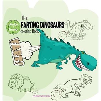 Farting Dinosaurs Coloring Book