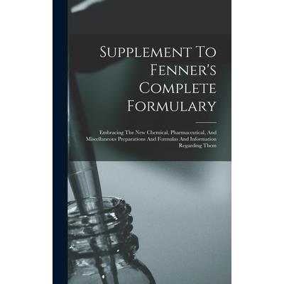 Supplement To Fenner's Complete Formulary