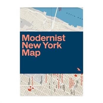 Modernist New York Map