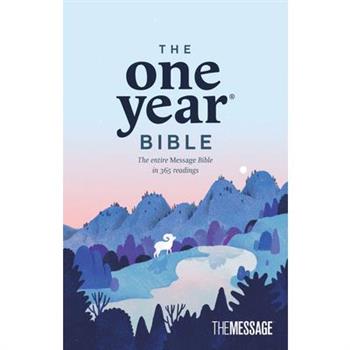 The One Year Bible the Message (Softcover)