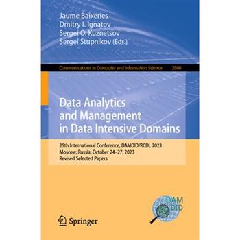 Data Analytics and Management in Data Intensive Domains
