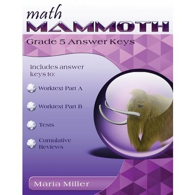 Math Mammoth Grade 5 Answer Keys