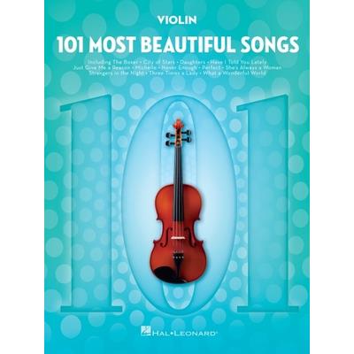 101 Most Beautiful Songs for Violin
