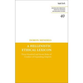 A Hellenistic Ethical Lexicon