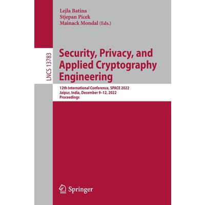 Security, Privacy, and Applied Cryptography Engineering