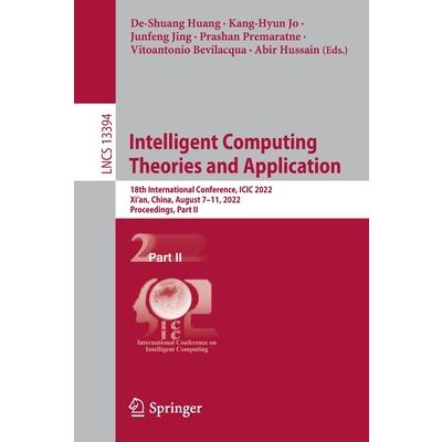 Intelligent Computing Theories and Application