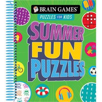 Brain Games Puzzles for Kids - Summer Fun Puzzles