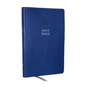 KJV Holy Bible, Value Ultra Thinline, Blue Leathersoft, Red Letter, Comfort Print