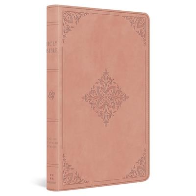 ESV Large Print Value Thinline Bible (Trutone, Blush Rose, Fleur-De-Lis Design) ESV Large Print Value Thinline Bible (Trutone, Blush Rose, Fleur-De-Lis Design)