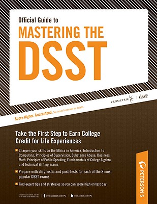 Peterson’s Official Guide to Mastering DSST Exams