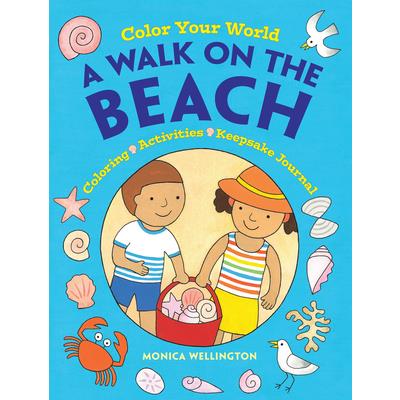 Color Your World: A Walk on the BeachColoring, Activities & Keepsake Journal