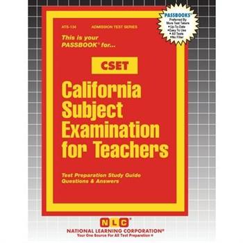 California Subject Examination for Teachers (CSET)