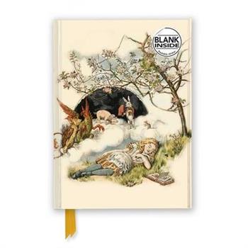 British Library: Alice Asleep, from Alice’s Adventures in Wonderland (Foiled Blank Journal)