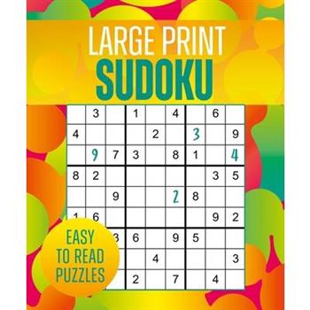 Large Print Sudoku