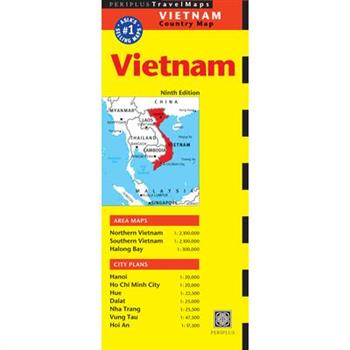 Vietnam Travel Map Ninth Edition