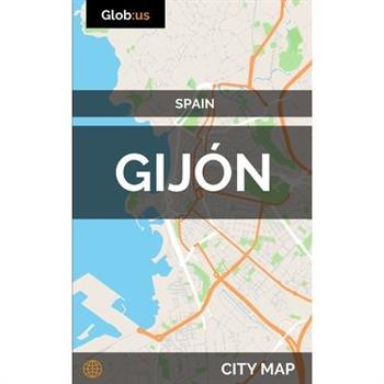 Gij籀n, Spain - City Map