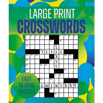 Large Print Crosswords