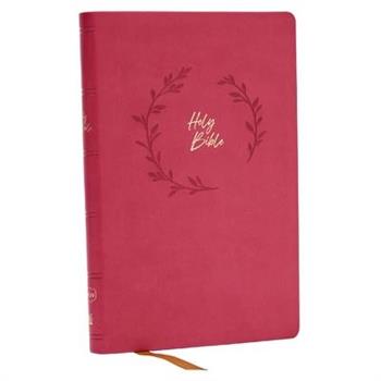 NKJV Holy Bible, Value Ultra Thinline, Pink Leathersoft, Red Letter, Comfort Print