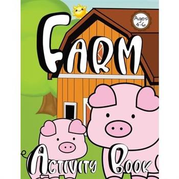 Farm Activity Book For Kids