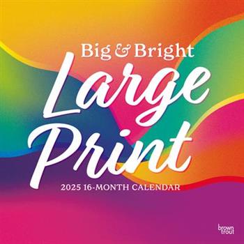 Big & Bright Large Print 2025 12 X 24 Inch Monthly Square Wall Calendar Matte Paper Plastic-Free Big & Bright Large Print 2025 12 X 24 Inch Monthly Square Wall Calendar Matte Paper Plastic-Free