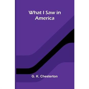 What I Saw In America