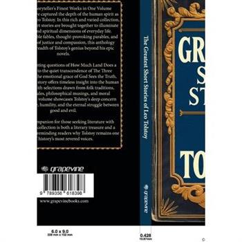 The Greatest Short Stories of Leo Tolstoy (Deluxe Hardbound Edition)