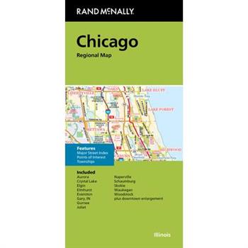 Rand McNally Folded Map: Chicago Regional Map