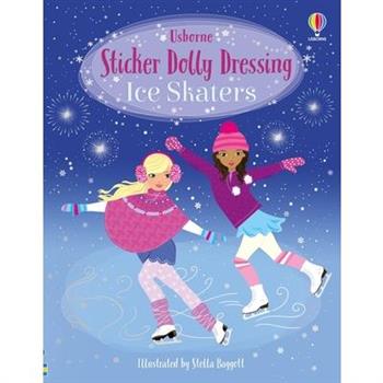 Sticker Dolly Dressing Ice Skaters