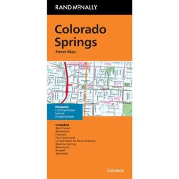 Colorado Springs Co Street Map
