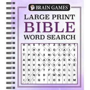 Brain Games - Large Print Bible Word Search