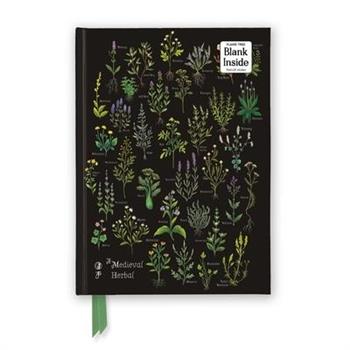 Anna Stead: Medieval Herbal (Foiled Blank Journal)
