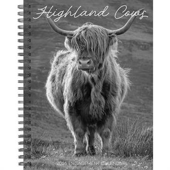 Highland Cows 2026 6.5 X 8.5 Engagement Calendar