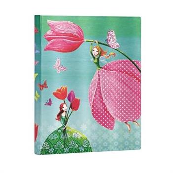 Joyous Springtime Ultra Dot Grid Hardcover Journal, 240pg, 100gsm by Paperblanks (Mila Marquis Collection)