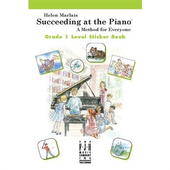 Succeeding at the Piano, Sticker Book - Grade 1