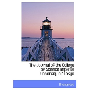 The Journal of the College of Science Imperial University of Tokyo