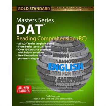 DAT Masters Series Reading Comprehension (Rc)